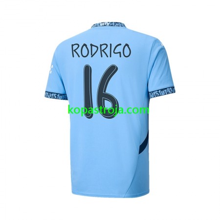 Billiga Fotbollströjor Manchester City UCL Font RODRIGO 16 Hemma tröja 2024/25 Kortärmad